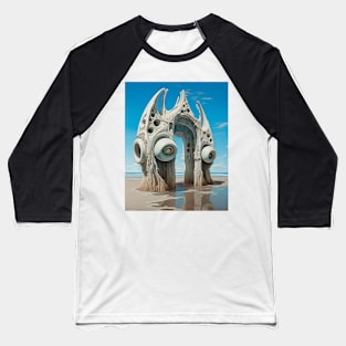 Surreal Dreamscapes - a fossil gate Baseball T-Shirt